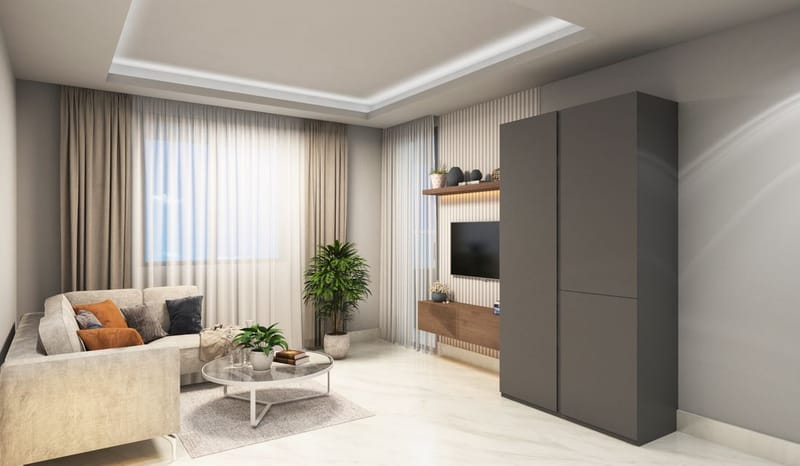 Элитный комплекс в центре Алании у пляжа Клеопарта (01805) — фото 22