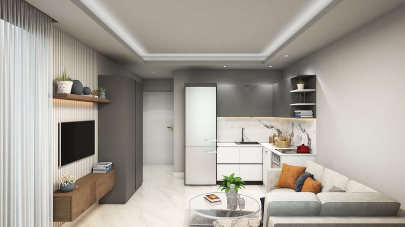 Элитный комплекс в центре Алании у пляжа Клеопарта (01805) — фото 23