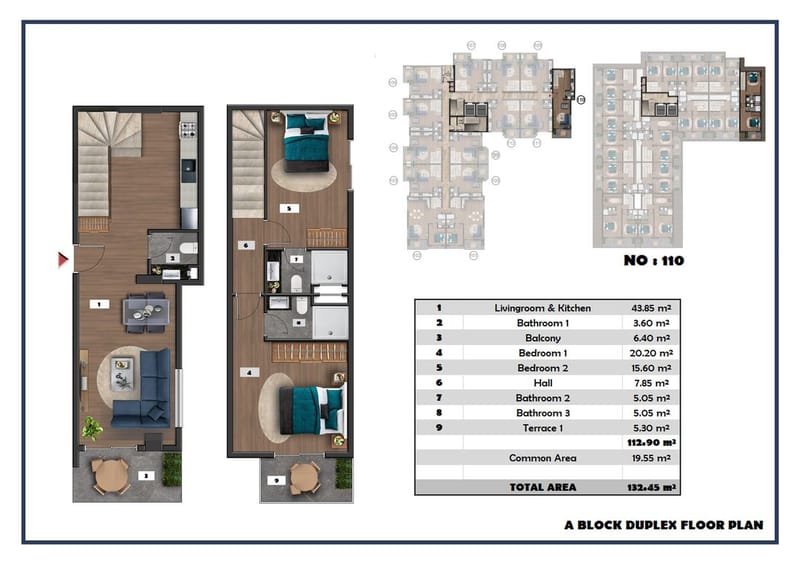 Апаратменты на продажу в новом комплексе от застройщика в Паяллар, Алания (00102) — фото 40