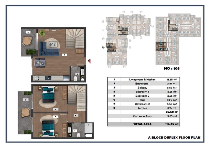 Апаратменты на продажу в новом комплексе от застройщика в Паяллар, Алания (00102) — фото 47