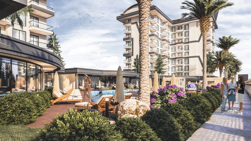 Апаратменты на продажу в новом комплексе от застройщика в Паяллар, Алания (00102) — фото 1