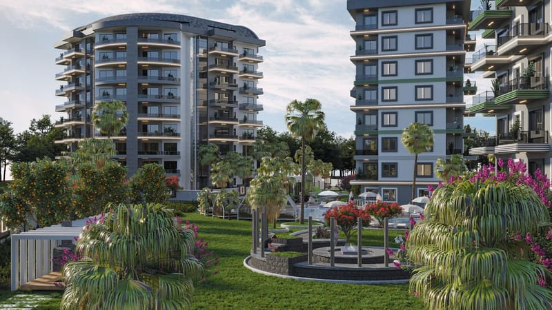 Апартаменты на продажу в новом ЖК в Авсалларе, Алания (004121) — фото 10