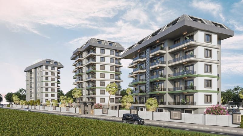 Апартаменты на продажу в новом ЖК в Авсалларе, Алания (004121) — фото 11