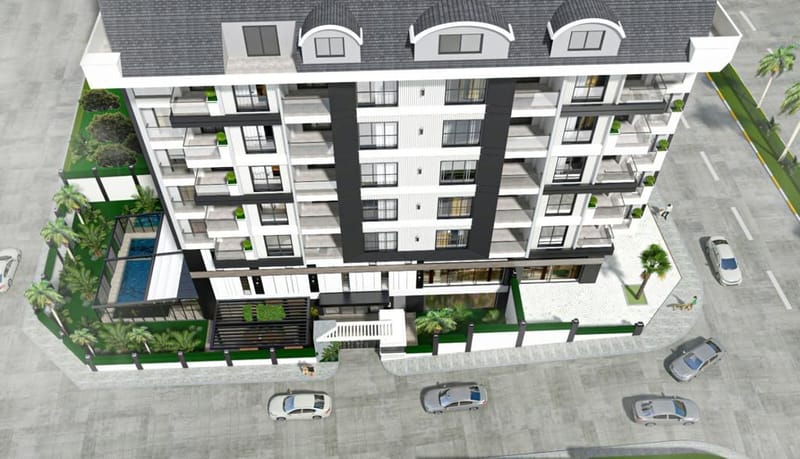 Апартаменты на продажу в районе Оба, Алания (014121) — фото 3