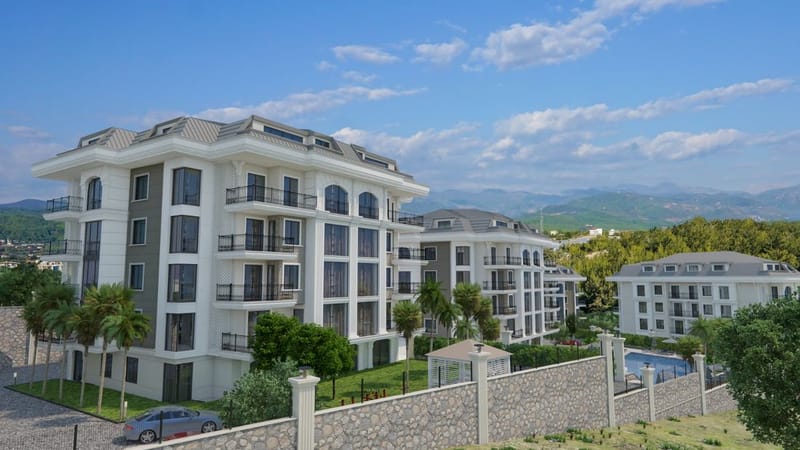 Квартиры в новом ЖК от застройщика в районе Оба (009113) — фото 12