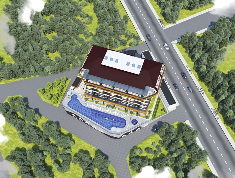 Новые апартаменты расположенные в Алании, с видом на Средиземное море и реку Дим (001252) — фото 30