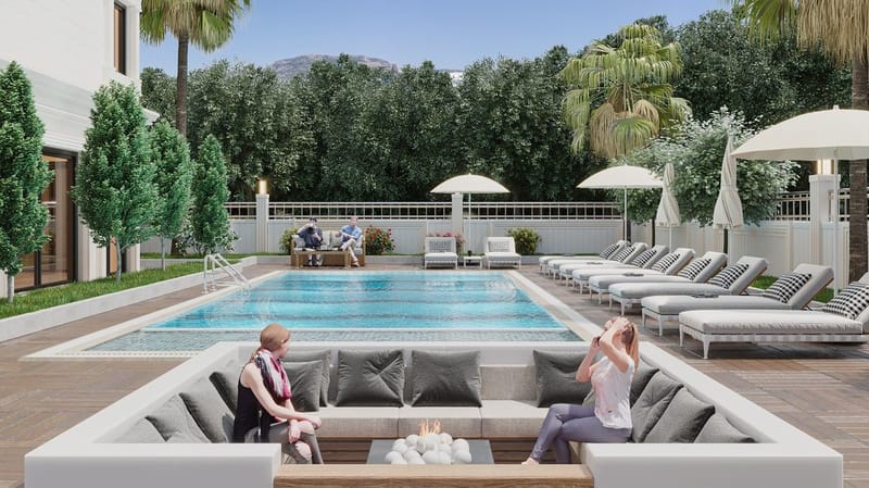 Апартаменты в Махмутларе в 300 м от моря (00698) — фото 11