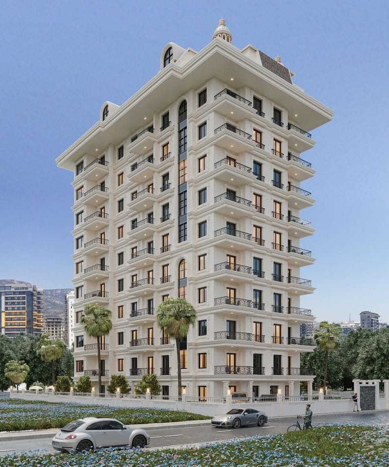 Апартаменты в Махмутларе в 300 м от моря (00698) — фото 14