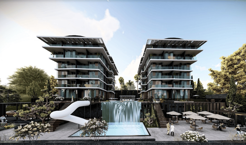 Просторные квартиры в жилом комплексе в районе Клеопатры (025121) — фото 5