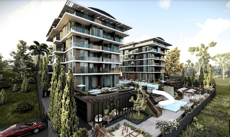 Просторные квартиры в жилом комплексе в районе Клеопатры (025121) — фото 1