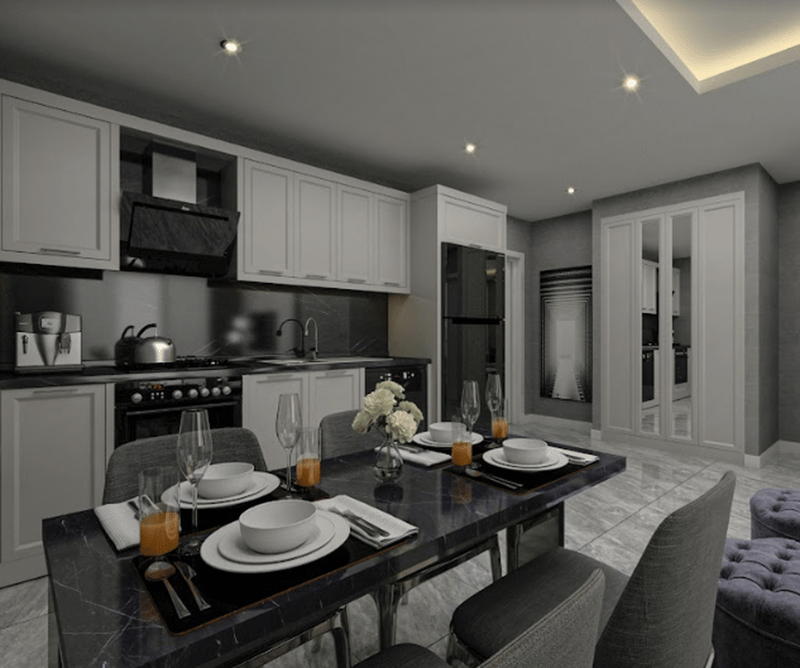 Просторные квартиры в жилом комплексе в районе Клеопатры (025121) — фото 14