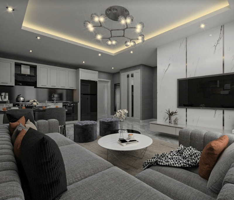 Просторные квартиры в жилом комплексе в районе Клеопатры (025121) — фото 15