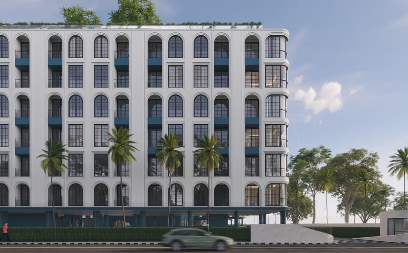 Брендированный жилой комплекс в Лагуне c гарантией дохода (002130) — фото 4