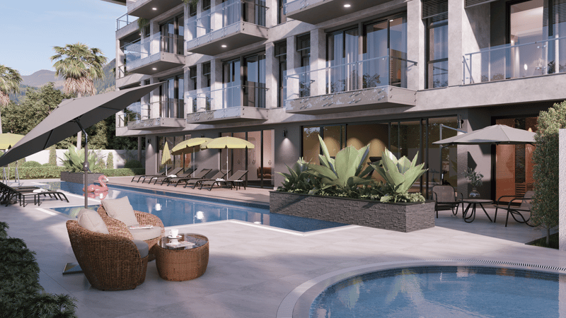 Новые апартаменты от застройщика в районе Динек (008455) — фото 9