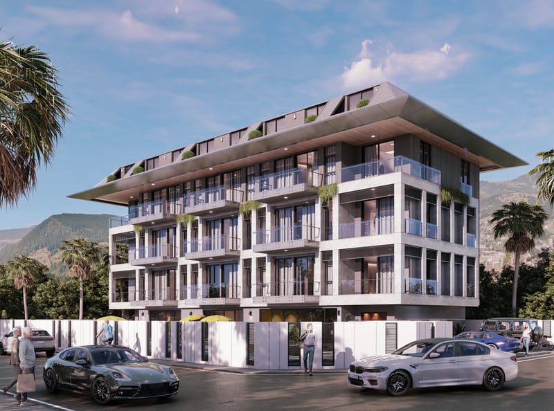 Новые апартаменты от застройщика в районе Динек (008455) — фото 1