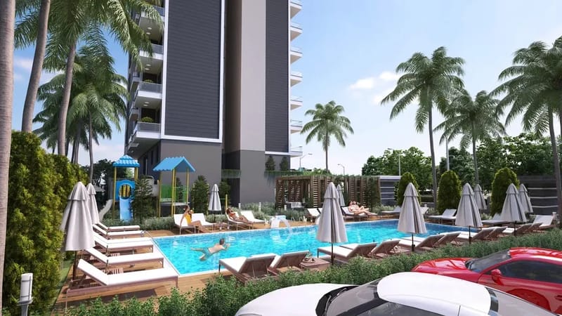 Современные квартиры от застройщика в районе Махмутлар (010398) — фото 10