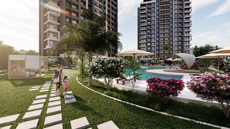 Новый комплекс в стадии строительства в г.Мерсин (008164) — фото 3