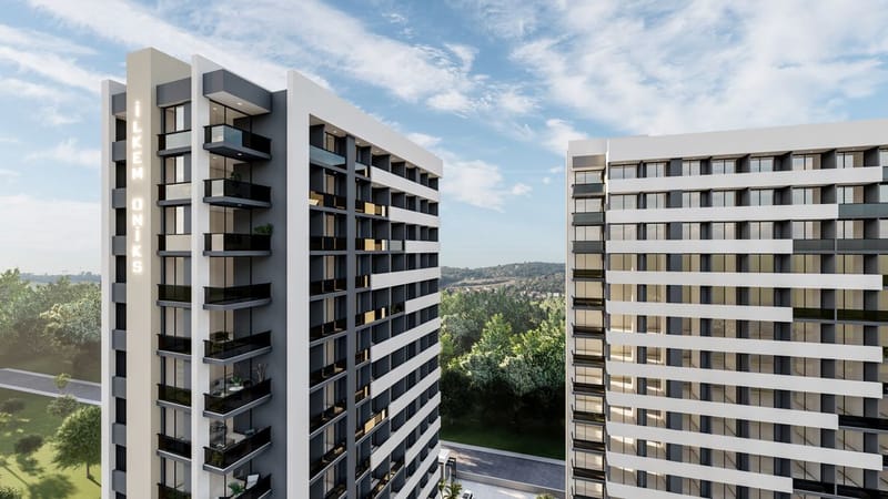 Строящийся комплекс апартаментов в г.Мерсин (010164) — фото 10