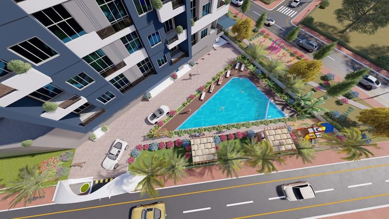 Просторные квартиры от застройщика в районе Мезитли, Тедже (012164) — фото 5