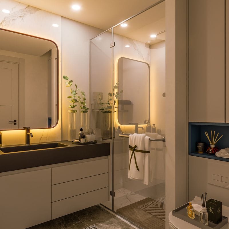 Квартиры с видом на море и отличным расположением, район Эрдемли (003165) — фото 10