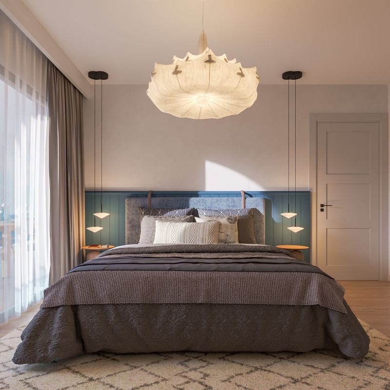 Квартиры с видом на море и отличным расположением, район Эрдемли (003165) — фото 9