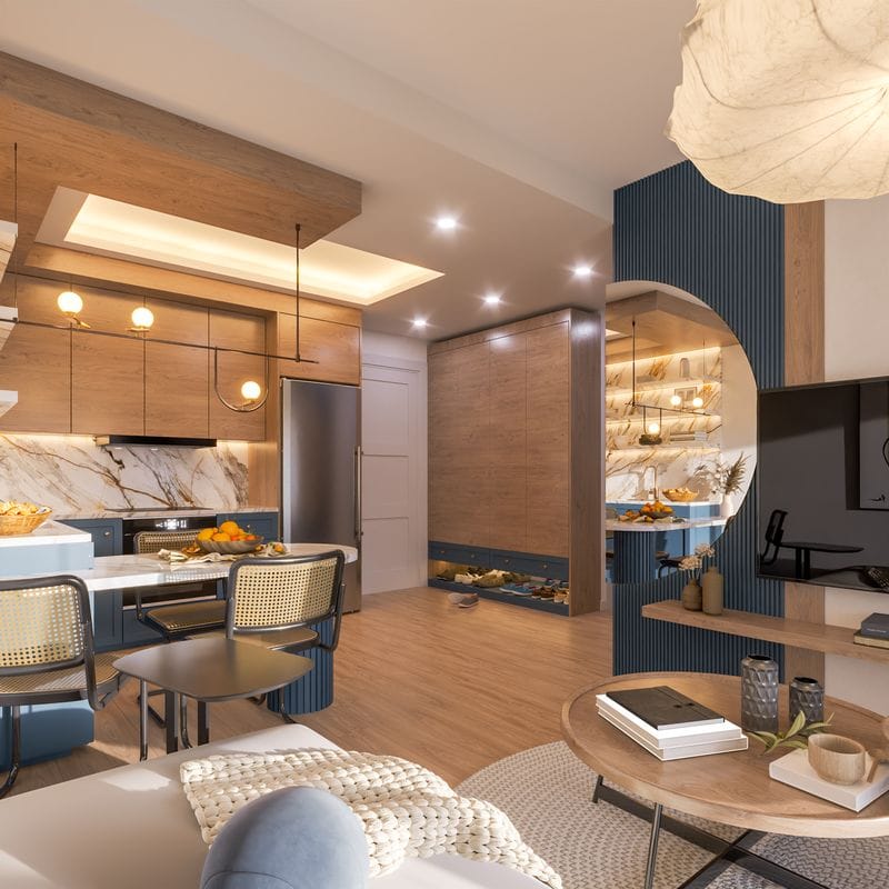 Квартиры с видом на море и отличным расположением, район Эрдемли (003165) — фото 5