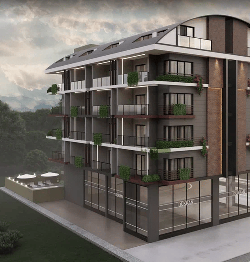 Квартиры в новом комплексе в районе Махмутлар (031398) — фото 3