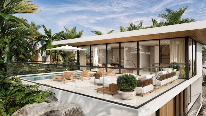 Комплекс вилл с семейными планировками, Убуд (002138) — фото 1