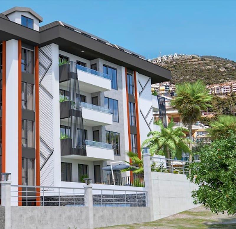 Квартиры в центре Алании в жилом комплексе от застройщика (010113) — фото 2