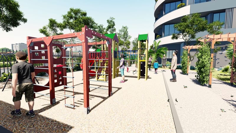 Современные квартиры 1+1 в строящемся жилом комплексе в Мерсине (002165) — фото 12