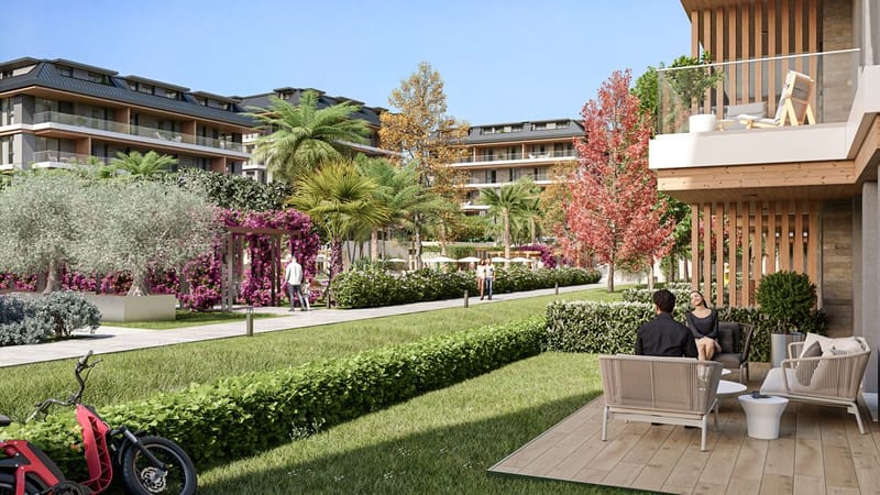 Квартиры с возможностью получения гражданства Турции, район Оба (00179) — фото 13