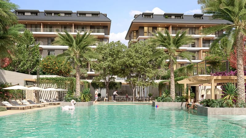 Квартиры с возможностью получения гражданства Турции, район Оба (00179) — фото 1