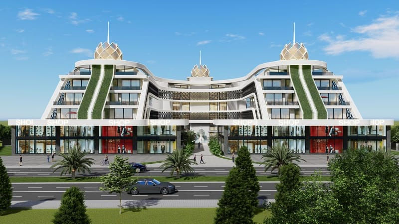 Новый привлекательный проект, идеально подходящий для бизнес-офисов и магазинов в районе Оба (01914) — фото 10