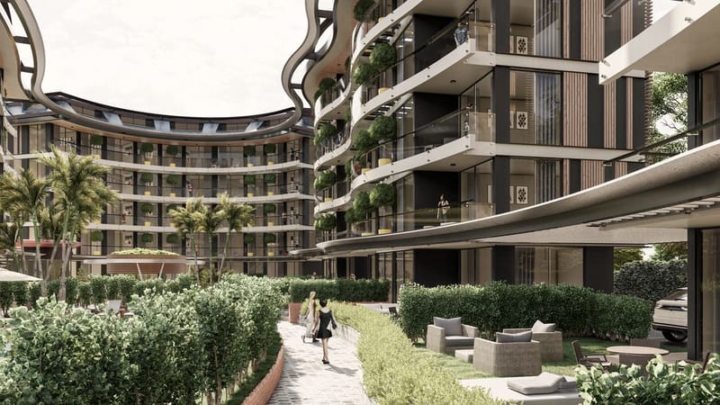 Квартиры в новом жилом комплексе в районе Оба (013390) — фото 3