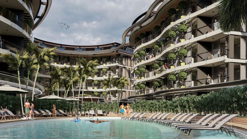 Квартиры в новом жилом комплексе в районе Оба (013390) — фото 1