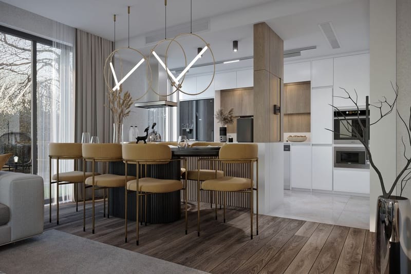 Апартаменты с просторными комнатами в новом жилом комплексе в Анталии (002181) — фото 16