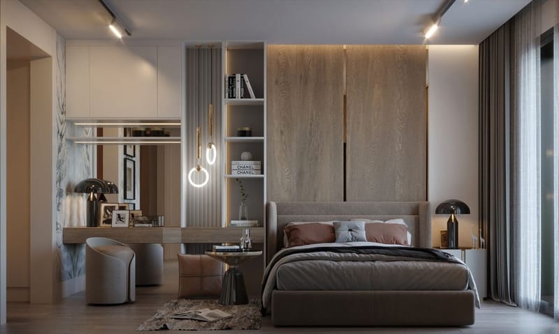 Апартаменты с просторными комнатами в новом жилом комплексе в Анталии (002181) — фото 21