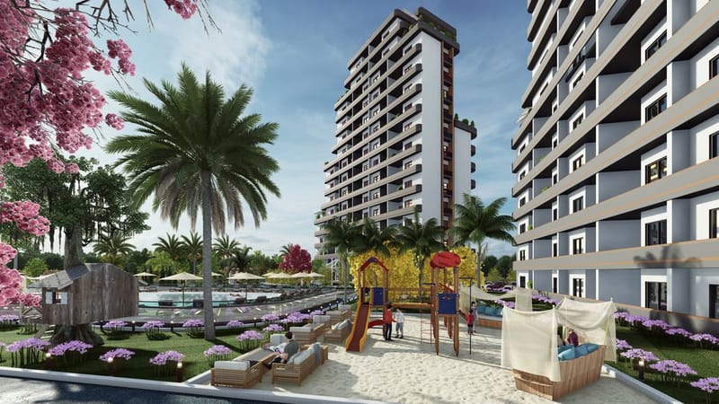 Квартиры в роскошном жилом комплексе, район Мезитли (020164) — фото 9