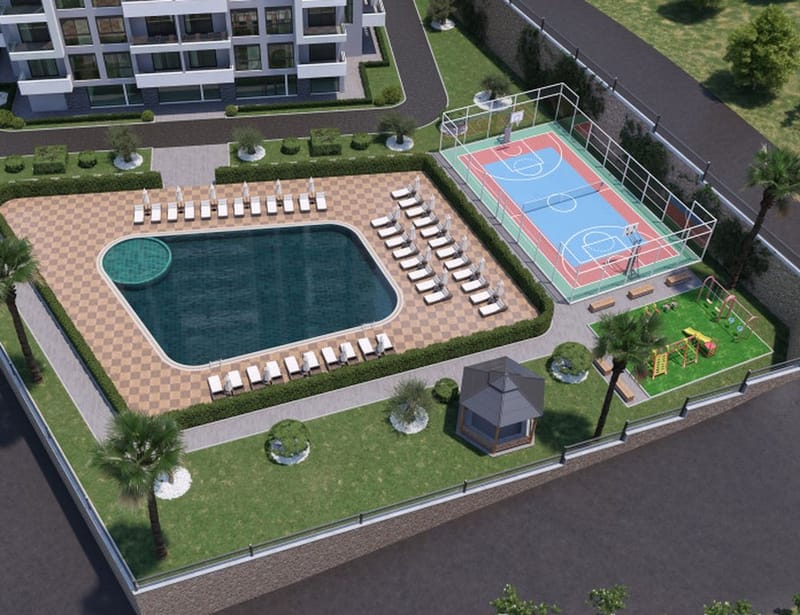 Современные квартиры от застройщика в жилом комплексе в Махмутларе (015443) — фото 6