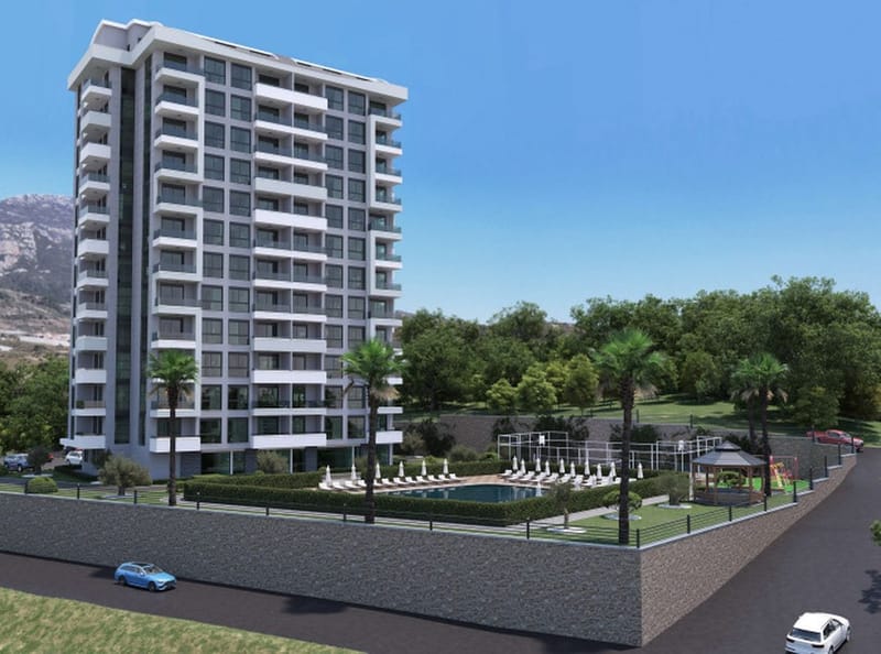 Современные квартиры от застройщика в жилом комплексе в Махмутларе (015443) — фото 4