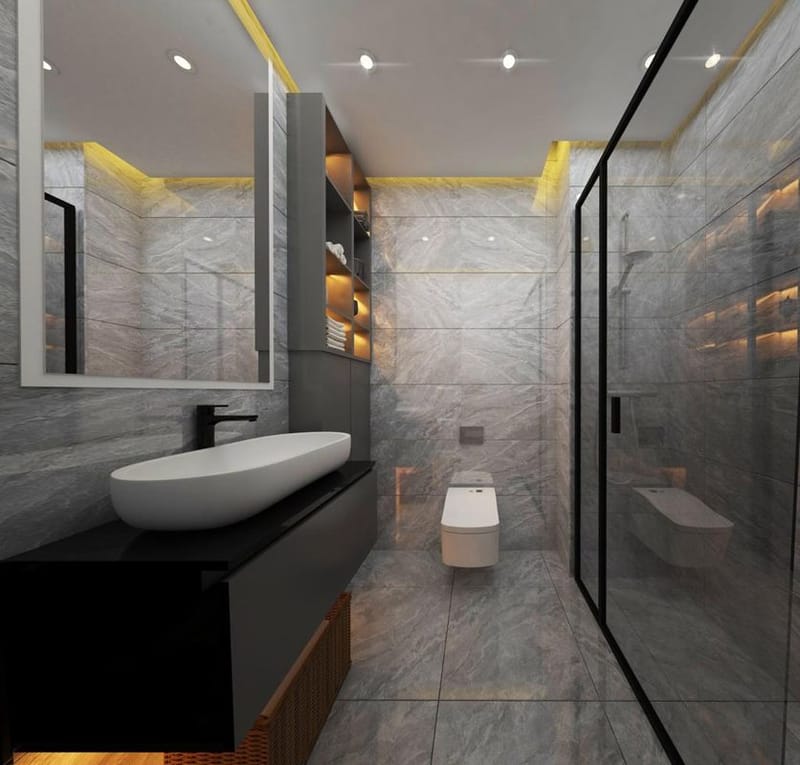 Современный жилой комплекс в 100 метрах от моря в районе Оба (003182) — фото 22