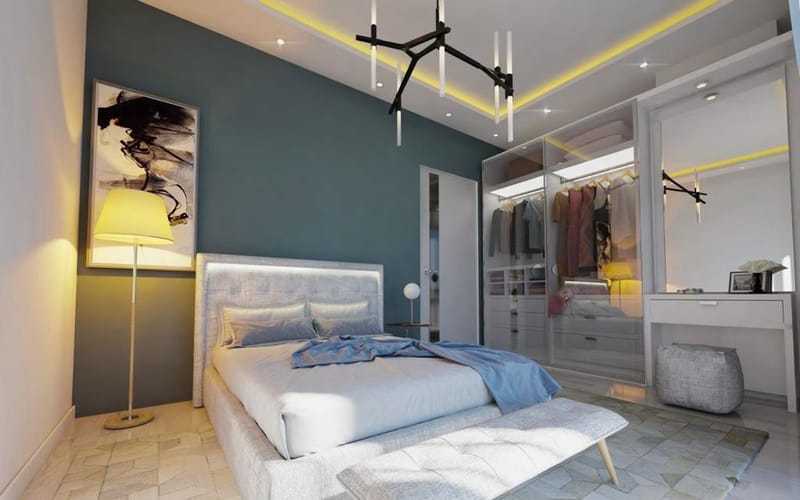 Современный жилой комплекс в 100 метрах от моря в районе Оба (003182) — фото 16