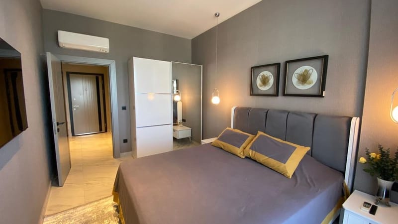 Современная квартира в жилом комплексе премиум класса в 100 метрах от моря, район Каргыджак (010500) — фото 5