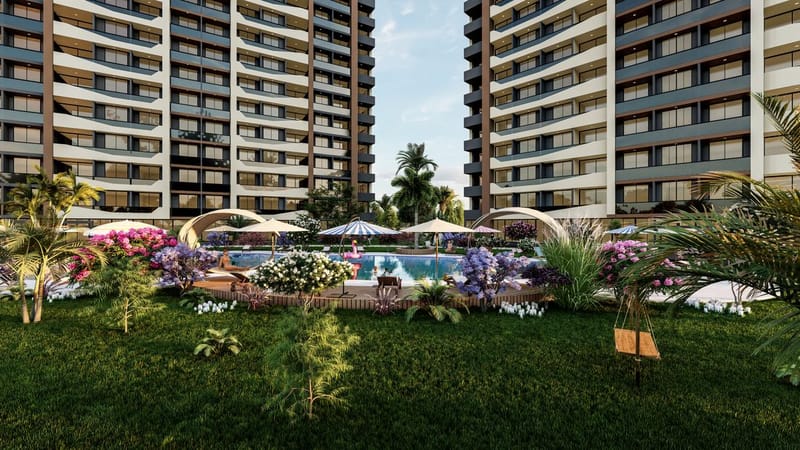 Эксклюзивная продажа! Ilkem Hayat Towers - ЖК в 500 метрах от моря (007000) — фото 3