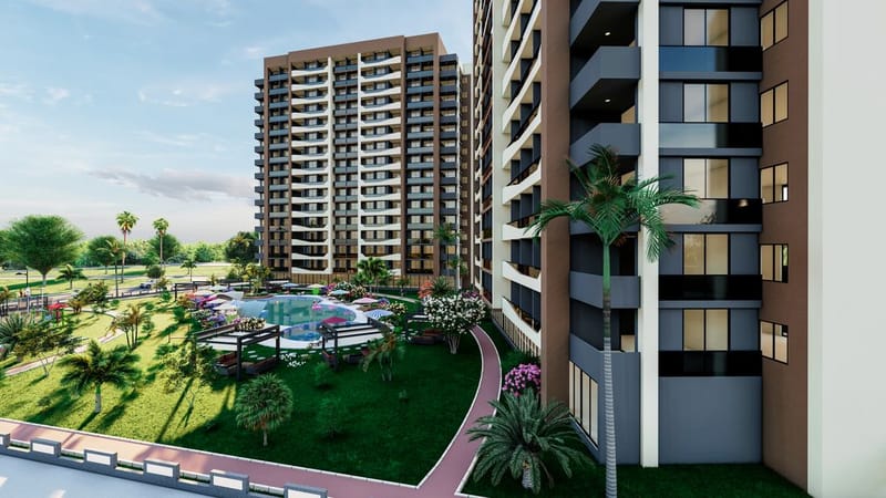 Эксклюзивная продажа! Ilkem Hayat Towers - ЖК в 500 метрах от моря (007000) — фото 2