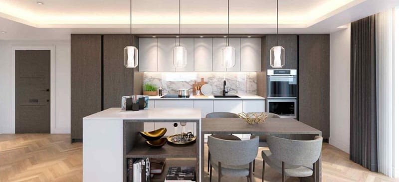 Современная квартира в непосредственной близости от центра Лондона (004283) — фото 7