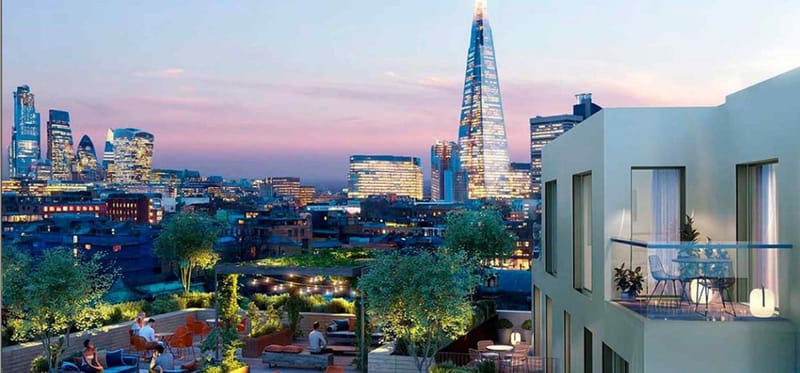 Современная квартира в непосредственной близости от центра Лондона (004283) — фото 1