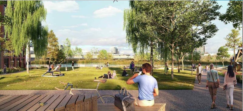 Квартира от застройщика в центре Восточного Лондона, на набережной реки Ли (006283) — фото 5