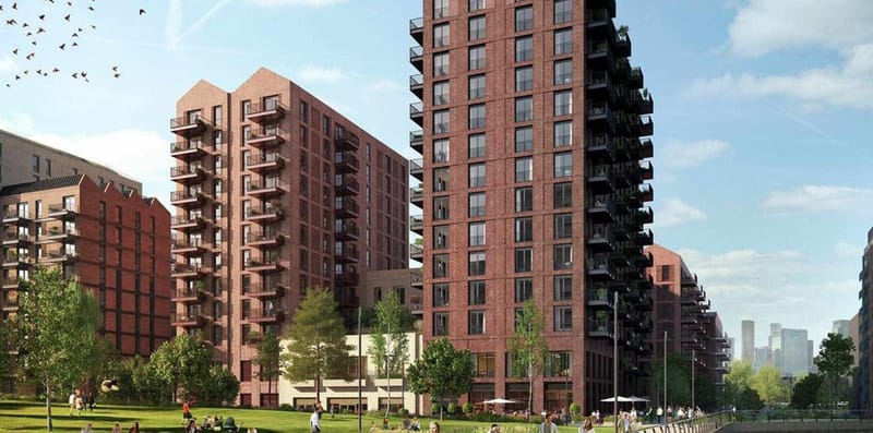 Квартира от застройщика в центре Восточного Лондона, на набережной реки Ли (006283) — фото 3