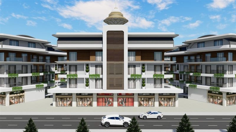 Просторные квартиры в жилом комплексе от застройщика в районе Оба (001483) — фото 4